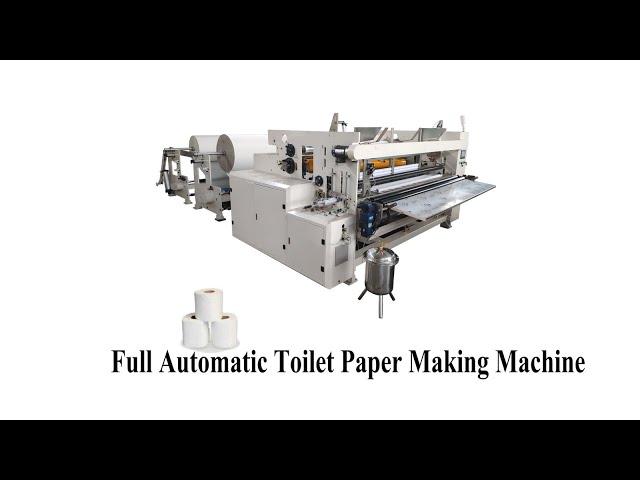 1350 mm toilet paper making machine