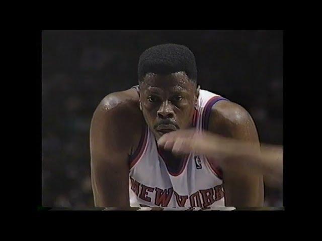 1994 NBA Playoffs Eastern Conference Semifinals #2 Knicks vs #3 Bulls Game 5 Full Game Hue Hollins