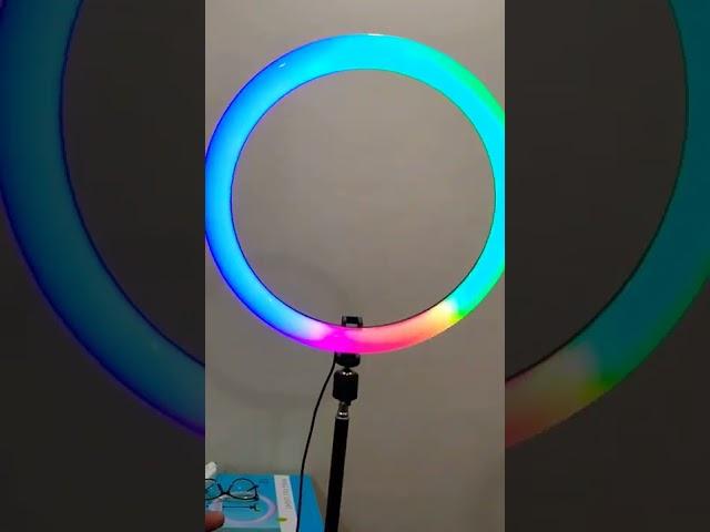 ring light rgb ring light tiktok light reels ring light colour changing light #ringlight #rgb #new