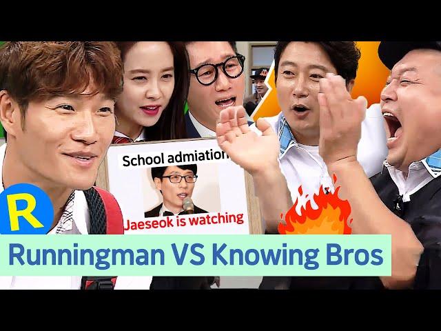 Runningman VS Knowing Bros Their chemistry was enormous!