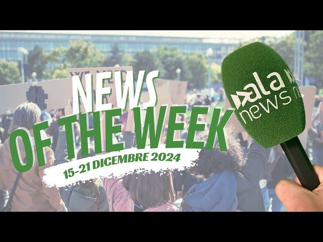 News of the week - 15-21 dicembre 2024