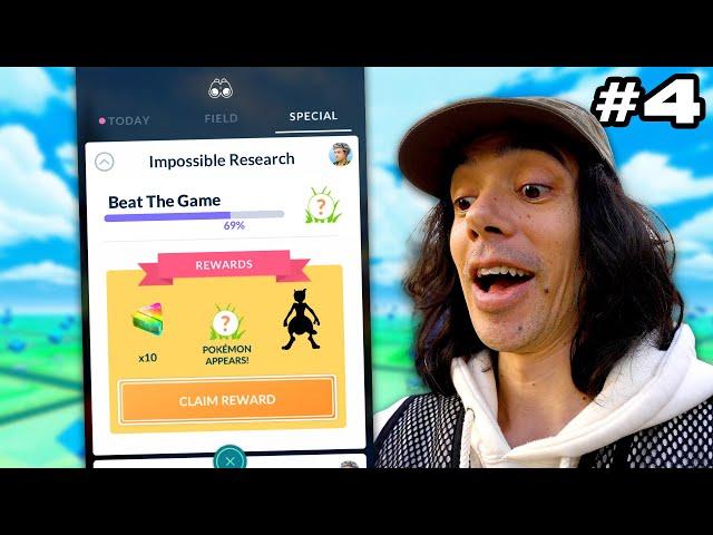 I Finished Pokémon GO's HARDEST Special Research