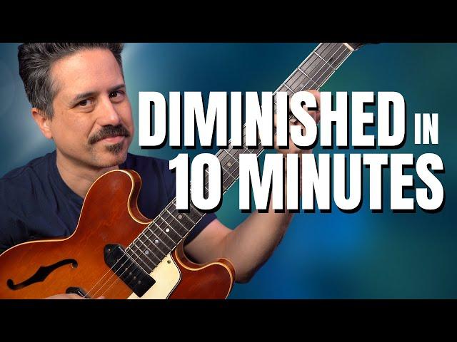 Diminished Arpeggios for Blues in 10 Minutes or Less!