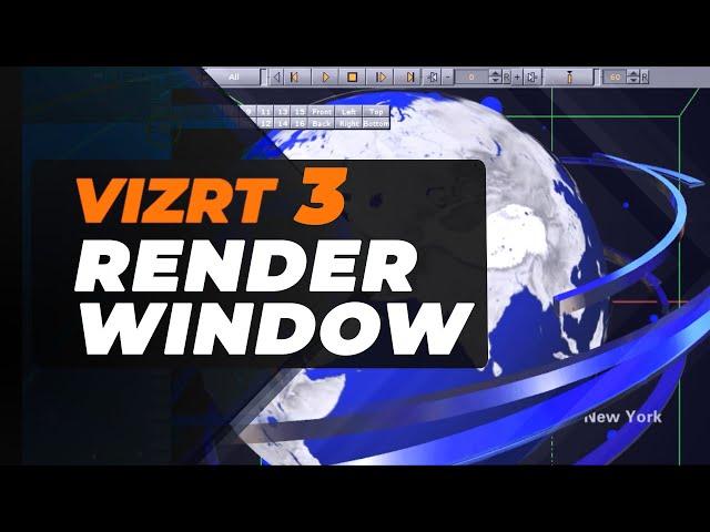 Vizrt Artist 3 Render Window