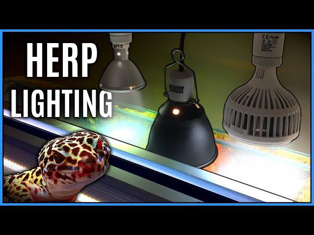 WATCH THIS BEFORE YOU GET LIGHTING FOR REPTILE ENCLOSURES - The Ultimate Reptile Lighting Guide