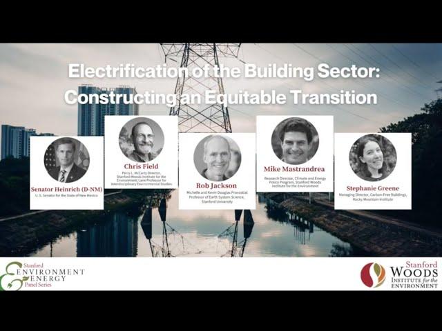 Electrification of the Building Sector: Constructing an Equitable Transition | Webinar