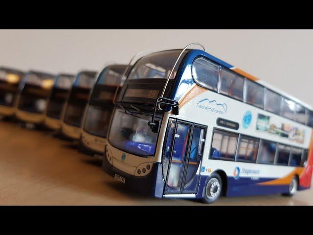 Selection of Stagecoach Enviro400 Bus Models (4K)