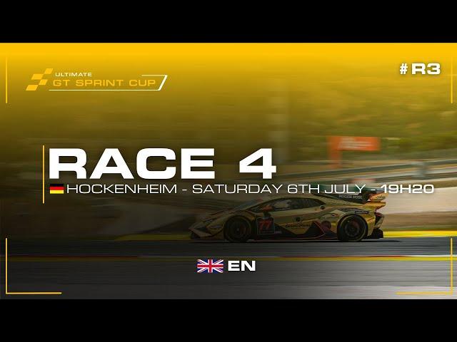 LIVE | ULTIMATE GT SPRINT CUP - HOCKENHEIM | RACE 4