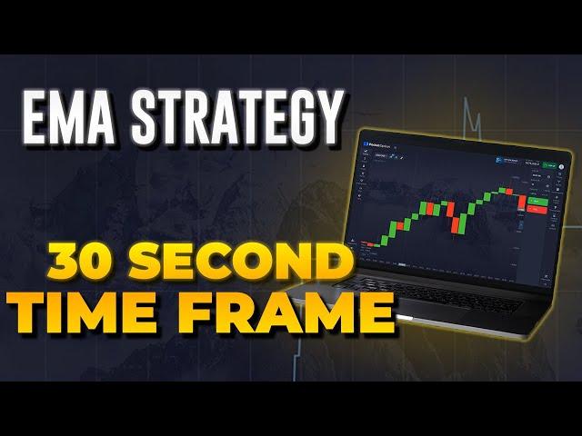 Profitable EMA Strategy for 30 Sec Time Frame | Pocket Option & Binary Options | Manish Bhati