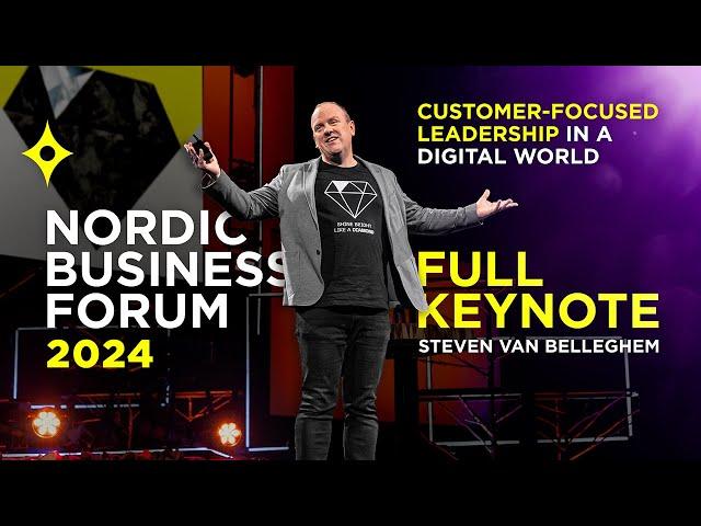 Creating a strong customer culture: A Diamond in the Rough, FULL KEYNOTE by Steven Van Belleghem