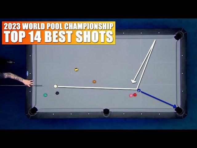 TOP 14 BEST SHOTS | World Pool Championship 2023 (9-Ball Pool)