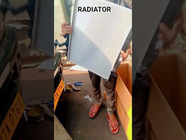 NEW radiator for Swift Dzire petrol engine #video #mechanic #carparts MY CARZONE