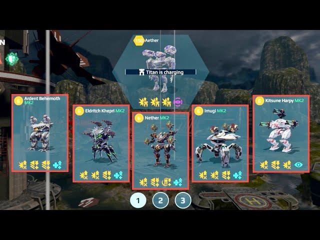 War Robots: Ooh Noobs | Behemoth, Imugi, Harpy, Nether, Khepri | WR Gameplay