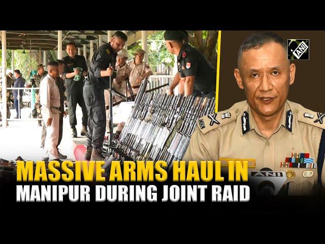 Manipur: ‘Major achievement,’ mega arms recovery during joint search operations