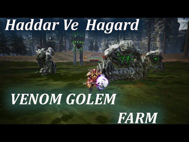 Rise Online Galia Güncell Haddar Ve Hagard Venom Golem Farm ! @RiseOnline