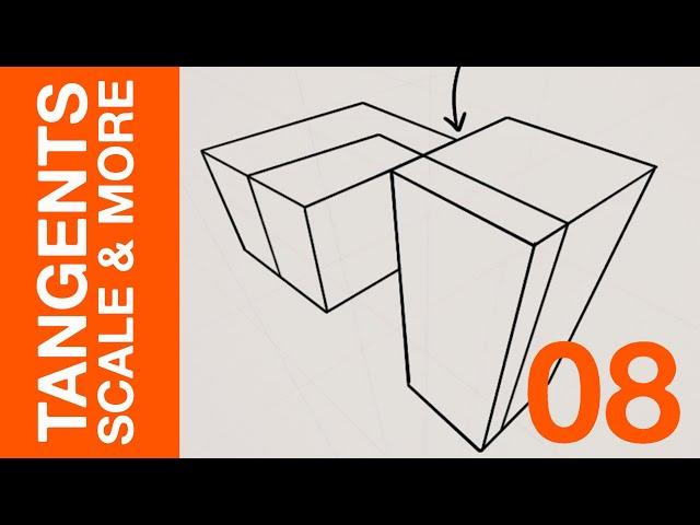 Perspective Drawing - 08: Tips: Tangents, POV Scale, Grounding