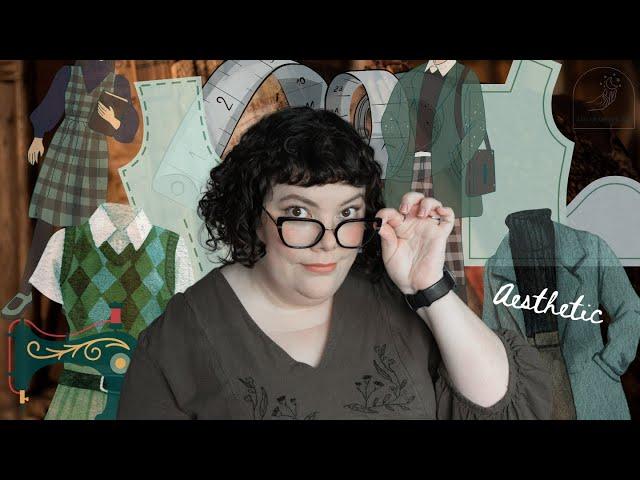 DARK ACADEMIA Sewing Patterns for a PLUS-SIZE Capsule Wardrobe | SIZE INCLUSIVE