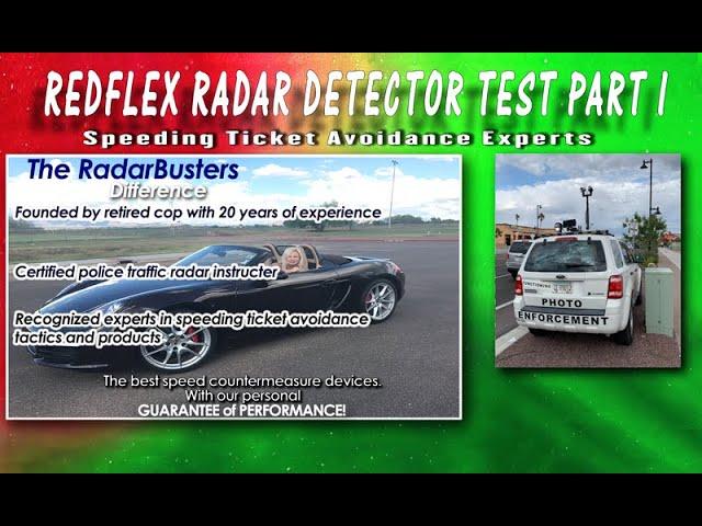 COMPREHENSIVE TEST: Redflex vs Radar Detectors Test, Part I