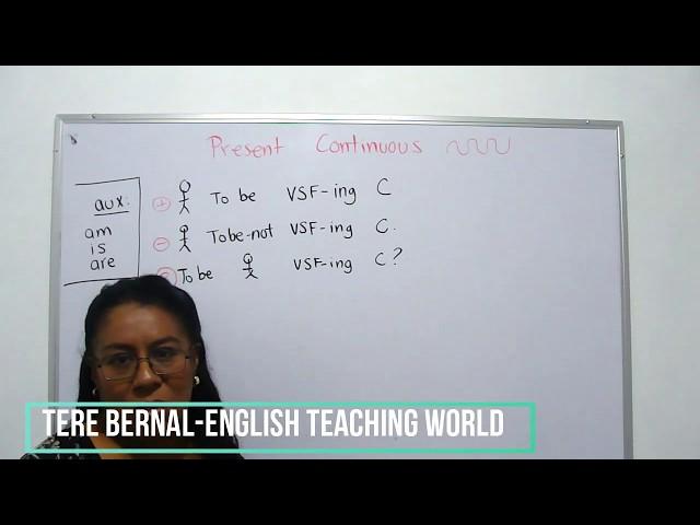 L16- PRESENTE CONTINUO-GRAMÁTICA DE INGLÉS EN ESPAÑOL