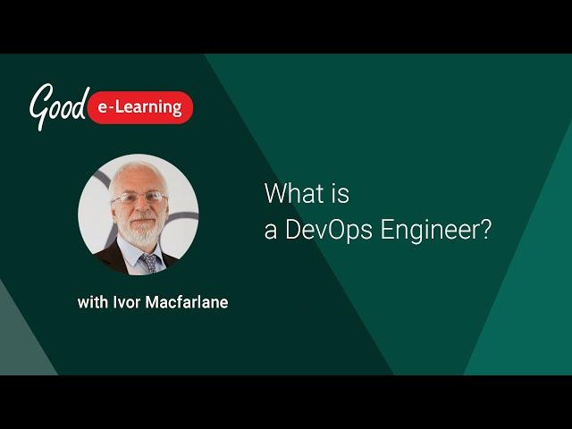 What is a DevOps Engineer? (DevOps certification)