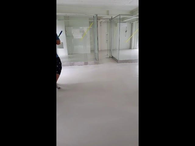 빈티지바닥 전문업체,Gray 무광코팅 아이보리 컬러