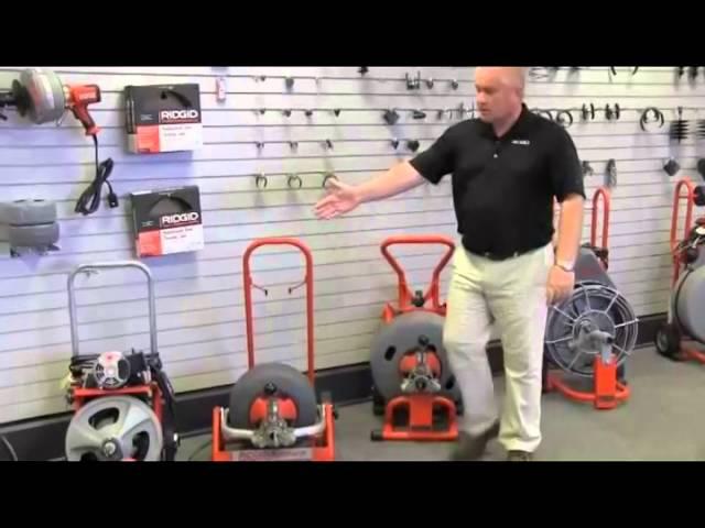 Прочистные машины RIDGID  барабанного типа