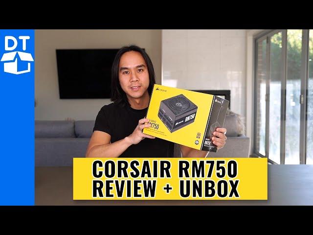 Corsair RM750 80+ PSU Unboxing