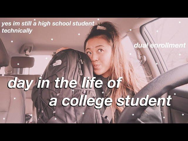 a realistic day in the life as a college student