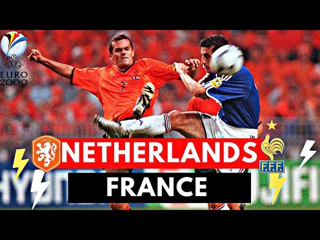 Netherlands vs France 3-2 All Goals & Highlights ( UEFA EURO 2000 )