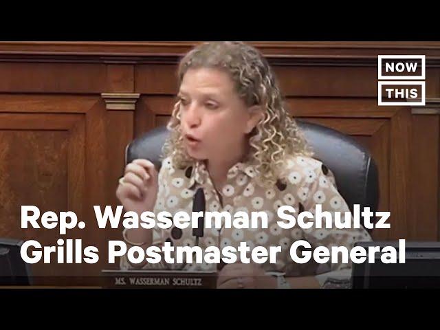 Rep. Debbie Wasserman Schultz Grills Postmaster General DeJoy | NowThis