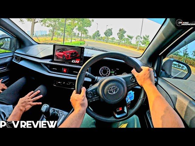 POV REVIEW | TOYOTA NEW AGYA GR-SPORT 1.2 CVT 2024 | GR CUMA AKSESORIS DOANG??  | Tour & Test Drive