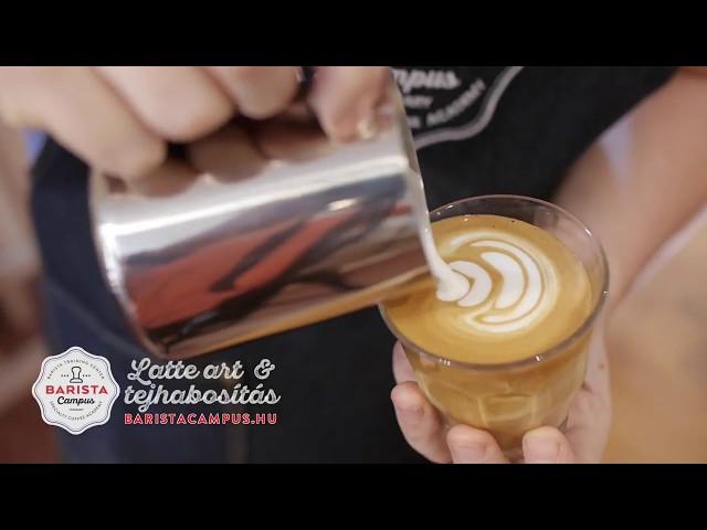 Latte art készítési tippek I Barista tanfolyam | Barista Campus I Specialty kávé