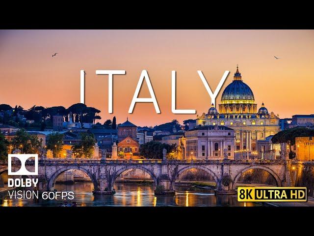 ITALY 8K Video Ultra HD With Soft Piano Music - 60 FPS - 8K Nature Film