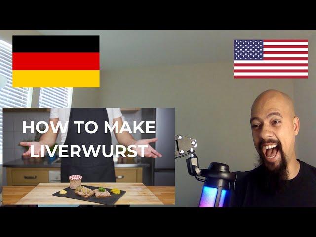 American Reacts To How To Make Liverwurst - Step-By-Step Guide & Recipe | German Video