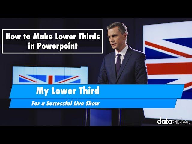 How to Make Professional Lower Thirds in PowerPoint | Tech Tip Tuesdays