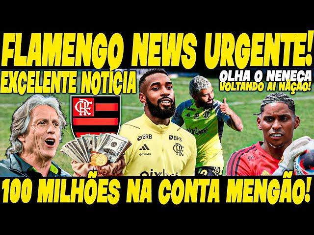 FLAMENGO NEWS URGENTE: OLHA O NENECA TOMANDO O LUGAR DO ROSSI AI.. 100 MILHA PINGANDO NO MENGÃO!