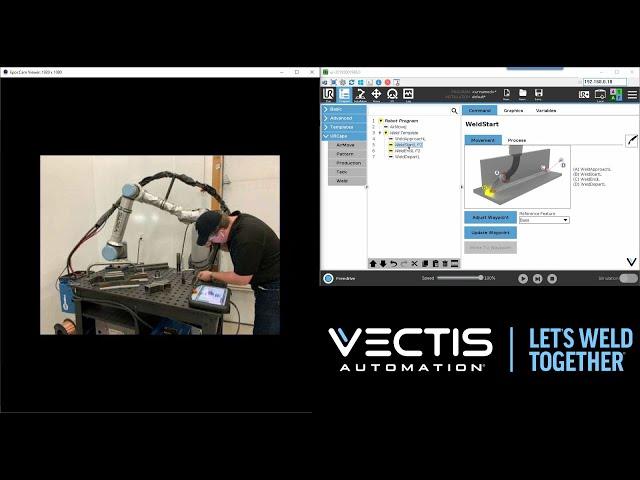 Vectis Webinar Recording with Live Demo - Cobot Welding Tool