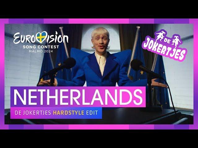 Joost Klein - Europapa | Netherlands  | De Jokertjes Hardstyle Remix | Eurovision 2024