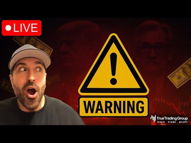 Stock Market Warning: Trade Wars Heat Up, Powell Speaks, PMI & How To Make Money Trading LIVE 6/01!