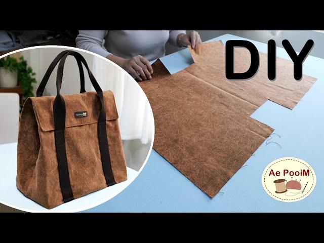 Easy making Handbag with cover | Tote bag