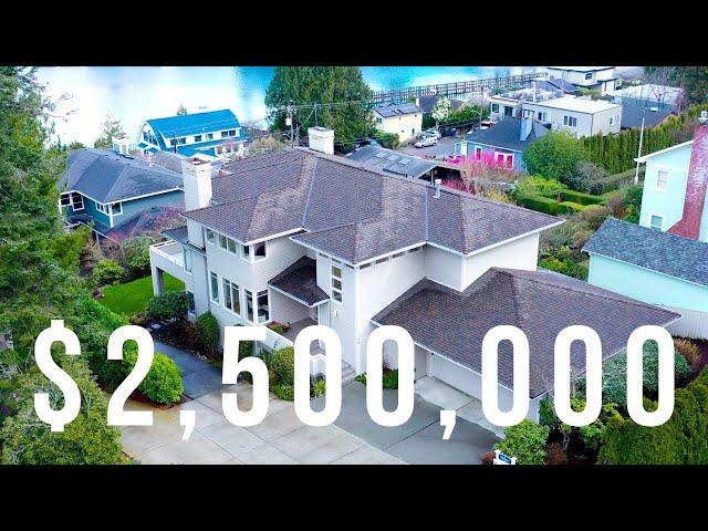 Seattle Modern Home Property Tour- 3700 W Lawton St Seattle. Sold $2,500,000