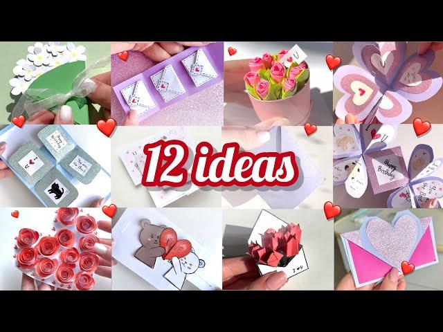 12 ideas | DIY Birthday Gift Ideas | Cute Gifts | Easy Present Ideas