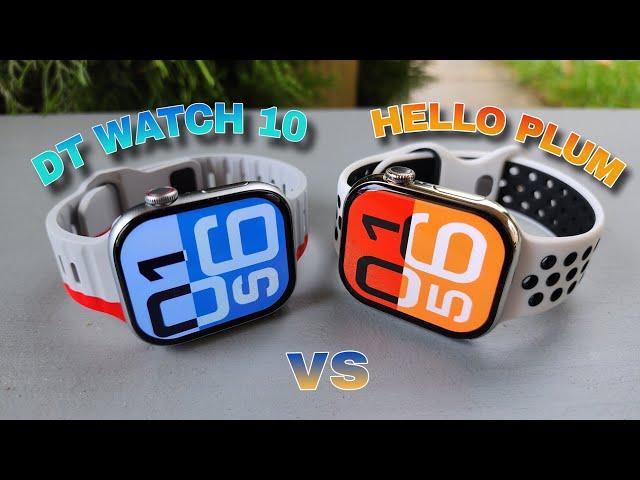 HELLO PLUM VS DT 10 WATCH ( quick comparison )