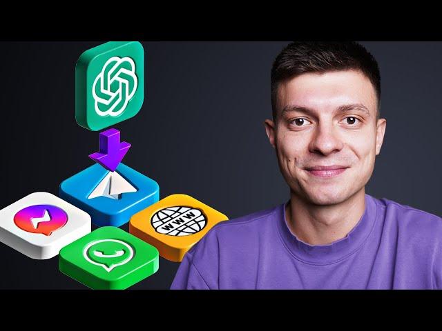 How to Integrate Custom GPTs into Your Website, WhatsApp, Messenger & Telegram (No Code)