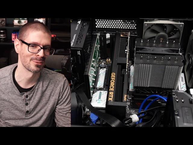 It's never easy building a PC!  AMD 9900x PC Build Part 4