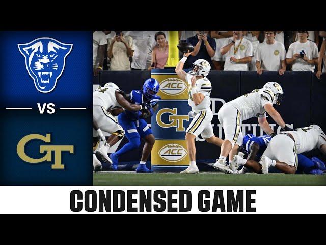 Georgia State vs. Georgia Tech Condensed Game | 2024 ACC Football