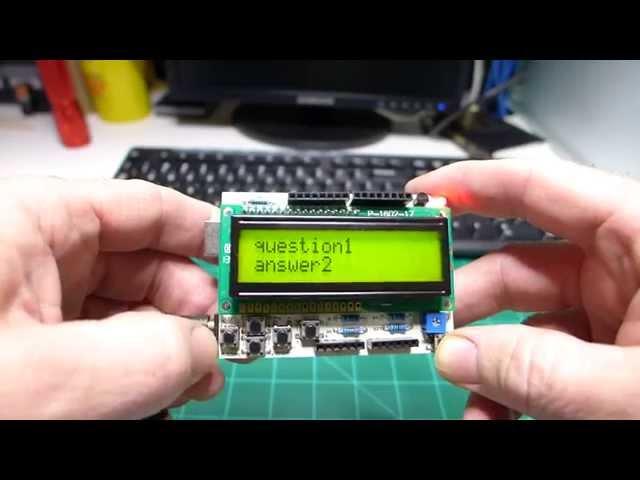 Linksprite LCD/KeyPad Arduino Shield for Software Configuration