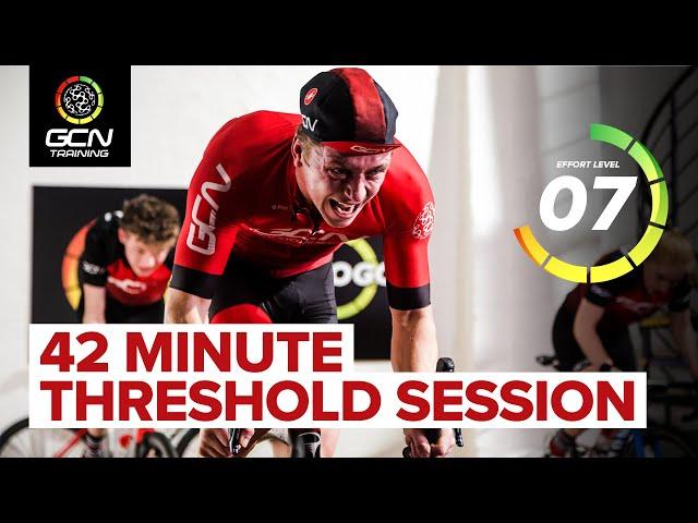 FTP Builder! | 42 Minute Indoor Cycling Workout