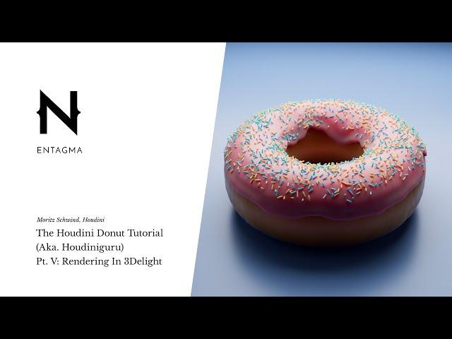 The Houdini Donut Tutorial Pt. 5: Rendering In 3Delight