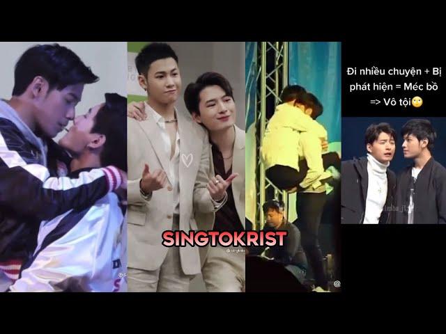 [TikTok] SingtoKrist #couple  gây hoang mang về vị trí nhất trong làng #boylove Thái